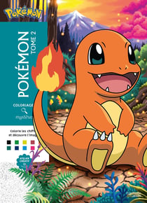 Coloriages Mystères - Pokémon Tome 2