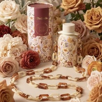 Coffret Bouteille Blush & Chaines Marbella - Yoko Design