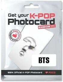 Photocard mystère Poca - BTS - WTT