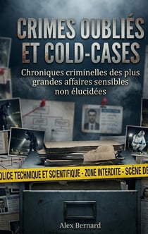 Crimes oubliés et cold-cases : Chroniques criminelles des plus grandes affaires sensibles non élucidées