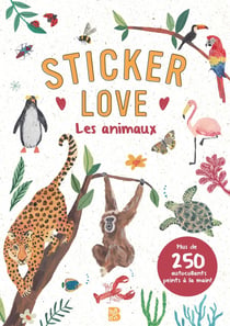 Sticker love - Les animaux