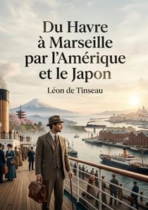 Du Havre à Marseille par l'Amérique et le Japon : Un voyage à travers l'Amérique et le Japon, reliant Le Havre à Marseille.
