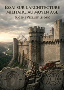 Essai sur l'architecture militaire au Moyen Âge : Une analyse détaillée de l'évolution des fortifications militaires au Moyen Âge par Eugène Viollet le Duc, offrant un aperçu des techniques de défense et d'attaque de cette époque.
