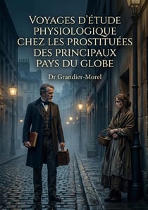 Voyages d'étude physiologique chez les prostituées des principaux pays du globe : Une étude physiologique détaillée sur la prostitution à travers le monde par le Dr Grandier Morel, offrant un aperçu des réalités sociales et médicales.