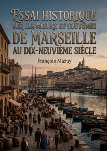 Essai historique sur les moeurs et coutumes de Marseille au dix-neuvième siècle : Une exploration des traditions et du quotidien à Marseille au XIXe siècle, offrant un aperçu des habitants et de leur culture.