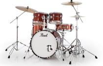 Pearl batterie acoustique Roadshow+ rock 22" + pack Sabian - Solar Burnt Orange Sparkle