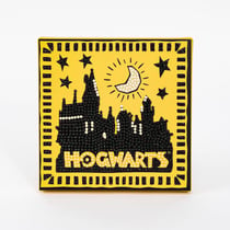 Kit diamond painting Diamond Dotz - Dotz Box - Harry Potter Deathly Hogwarts is my home