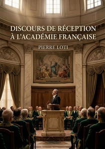Discours de réception à l'Académie Française : Le discours de réception à l'Académie Française par Pierre Loti, explorant l'honneur, l'admiration et les liens littéraires.