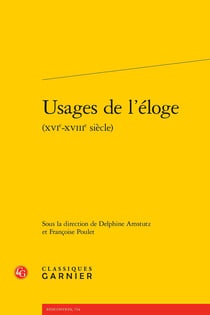 Usages de l'éloge