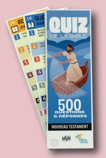 Quiz de la Bible Nouveau Testament : 500 questions et réponses
