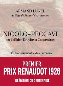 Nicolo-Peccavi : Ou l'affaire Dreyfus à Carpentras