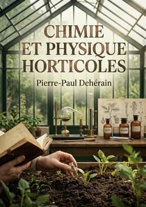 Chimie et physique horticoles : Une exploration des principes chimiques et physiques essentiels à l'horticulture, par Pierre Paul Dehérain, pour comprendre et améliorer les pratiques agricoles.