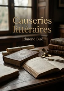 Causeries littéraires : Réflexions littéraires sur des sujets variés, offrant un aperçu de la pensée critique du XIXe siècle.