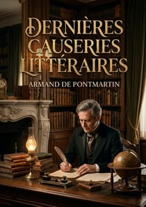 Dernières causeries littéraires : Les dernières réflexions littéraires d'Armand de Pontmartin, offrant un regard critique sur les auteurs et les oeuvres de son époque.