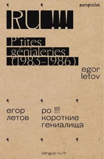 Ru !!! P'tites génialeries (1983-1986) (2e édition)