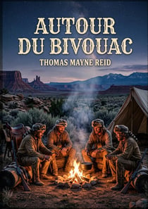 Autour du bivouac : Une aventure palpitante dans les prairies de l'Ouest américain avec des chasseurs et des trappeurs.