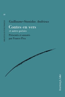Contes en vers et autres poésies