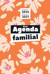 Mini agenda familial 2026-2027