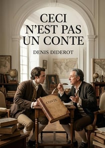 Ceci n'est pas un conte : Une exploration des dialogues philosophiques et des réflexions sur la société par Denis Diderot, offrant un aperçu de la pensée des Lumières.