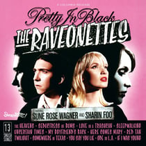 Pretty In Black / Edition Limitee Couleur Moitie Blanc Moitie Rose