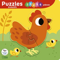 Cartonne puzzles a la ferme