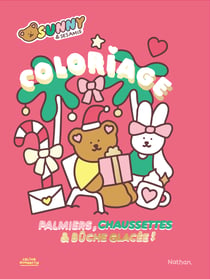 Sunny & ses amis - Coloriage - Palmiers, chaussettes & bûche glacée !
