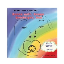 Bonne nuit couleurs - boone nuit rouge - illustrations, couleur