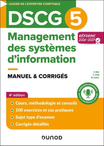 DSCG 5 - Management des systèmes d'information - Manuel - Réforme 2026-2027