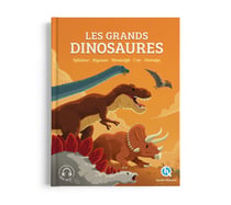 Les grands dinosaures : Stégosaure - Diplodocus - Ptérodactyle - T-rex - Tricératops