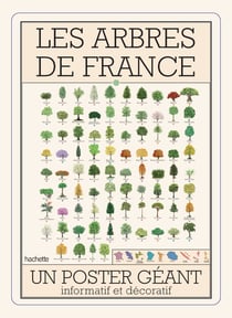 Les arbres de France : Un poster géant informatif et décoratif