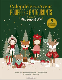 Calendrier de l'avent poupees & amigurumis au crochet