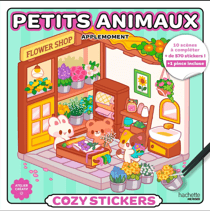 Cozy stickers corners - Petits animaux