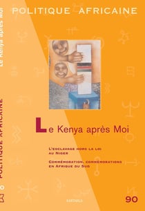 Revue politique africaine n.90 : le Kenya après moi