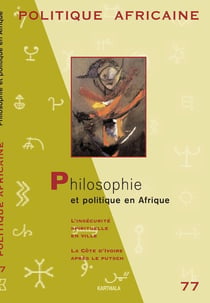Revue politique africaine n.77 : philosophie et politique