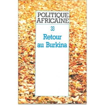 Revue politique africaine n.33 : retour au Burkina