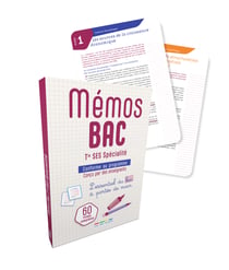 Mémos Bac Spécialité SES : L'essentiel du Bac à portée de mains !