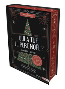 Coffret - Qui a tué le Père Noël ? : Un roman et 24 enveloppes indice