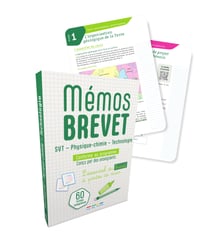 Mémos Brevet Sciences : L'essentiel du Brevet à portée de mains !