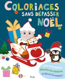 Coloriages sans dépasser Noël