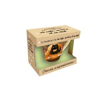 Mug Le bonheur c'est un café, un livre et un chat
