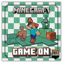 Calendrier 2027 Grupo Eirk - Minecraft - 30 x 30 cm