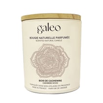 Bougie naturelle Galeo - Bois de cachemire - 200 g