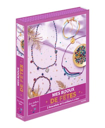 Mes bijoux de fêtes : 2 bracelets et 2 colliers à créer