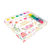 Ma petite palette : Fleurs à l'aquarelle