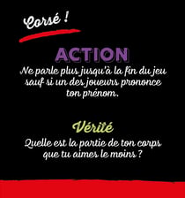 Apéro action ou vérité