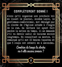 Défis et énigmes d'Arsène Lupin