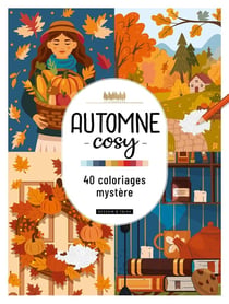 Coloriage mystere automne cosy