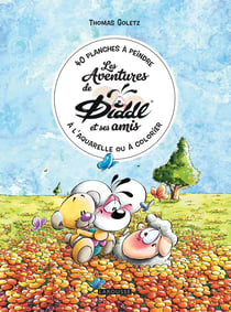 Coloriage luxe Diddl - Les aventures de Diddl et ses amis