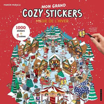 Grand Cozy Stickers - Magie de l'hiver