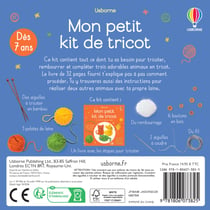 Mon petit kit de tricot - dès 7 ans